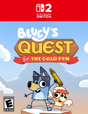BLUEY'S QUEST FOR THE GOLD PEN - SWITCH 2