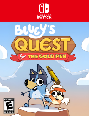 BLUEY'S QUEST FOR THE GOLD PEN - SWITCH