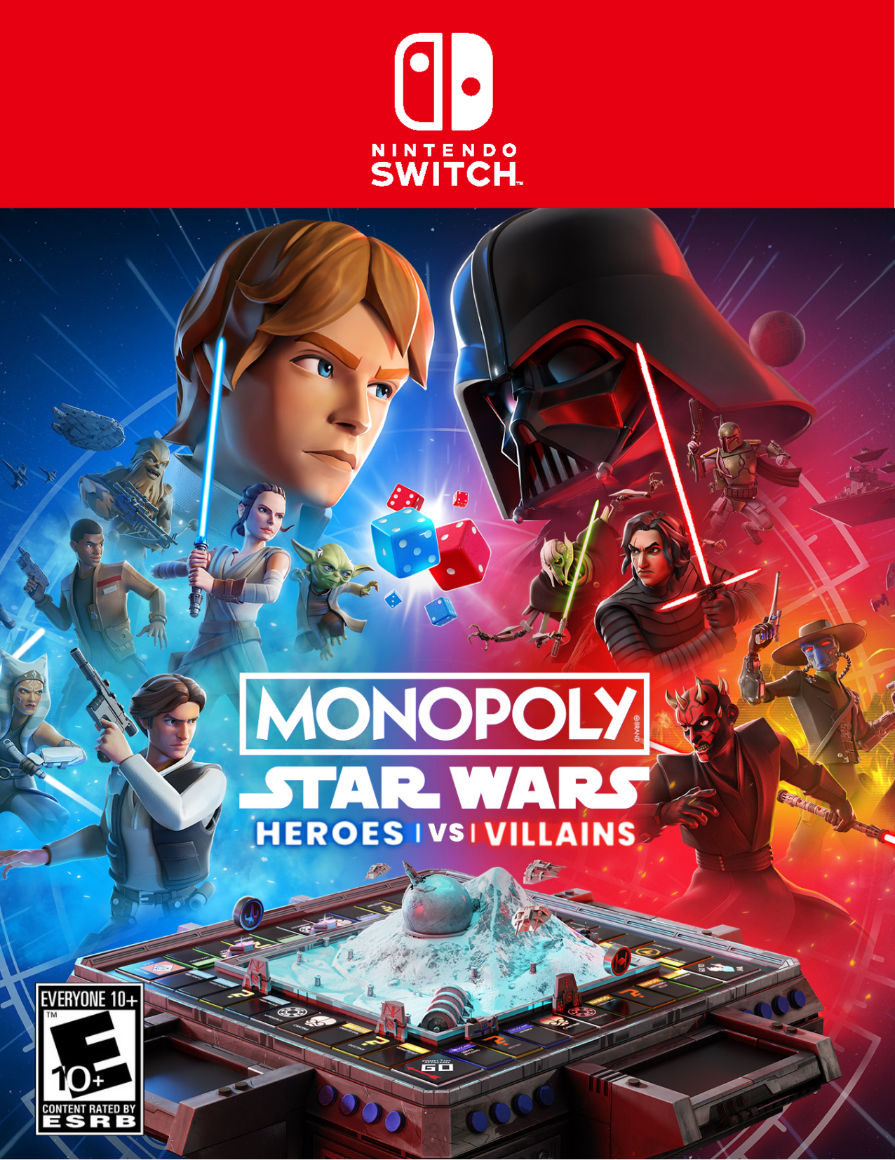 MONOPOLY: STAR WARS HEROES VS. VILLAINS - SWITCH